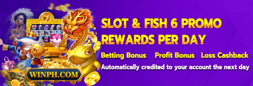 Slot & Fish 6 Promo Rewards per Day