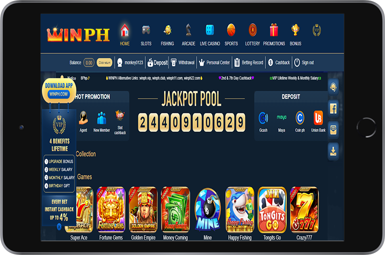 winph casino slot machine and free slot games page