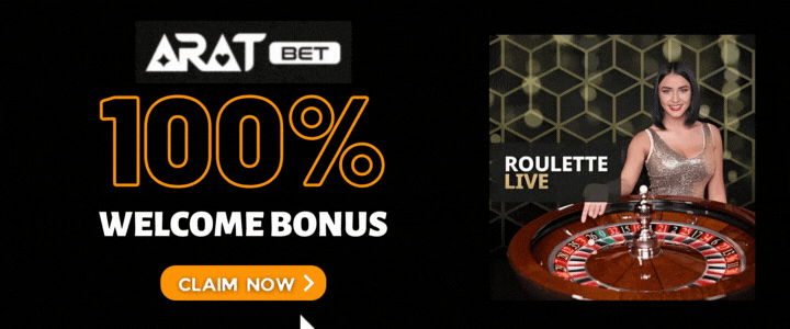 Aratbet 100 Deposit Bonus - roulette