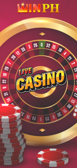 winph live casino banner with roulette 2
