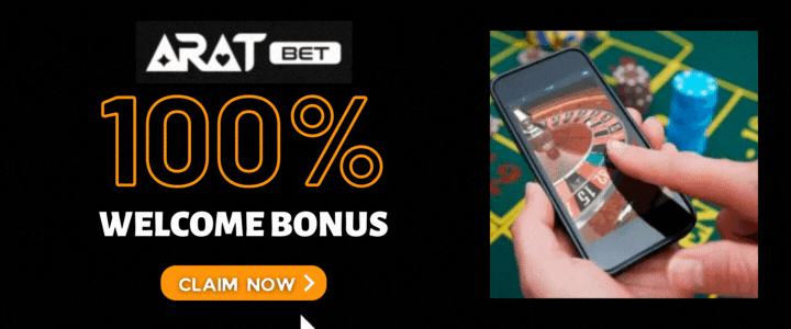 Aratbet 100 Deposit Bonus - Mobile Casino
